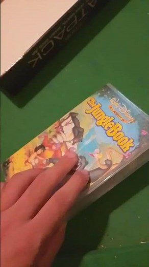 just finished watching the jungle book(fully this time) on vhs