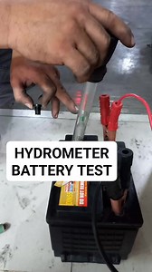 9K views · 20 reactions | Battery Hydrometer Testing Specific Gravity of Solution and Charging #electrician #relay #panelboard #lights #switch #wiring #engineering #outlet #diy #electrical | Electricians Guide | Facebook