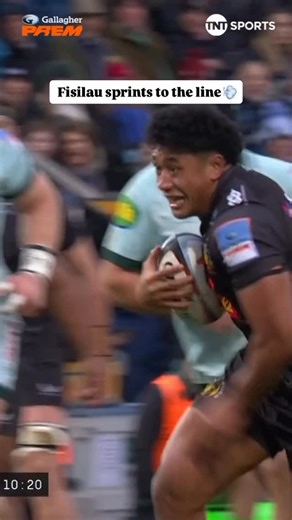 PREM Rugby on Instagram: "Fisilau’s too quick and manages to score Exeter’s first try of the match💨 Watch live on TNT Sports | @tntsportsrugby"