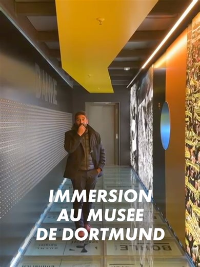 #Bundesliga 🇩🇪 : 🎤 Accompagné de @salimbaungally, plongez au cœur de l’histoire du Borussia Dortmund. Trophées, maillots mythiques et anecdotes inédites vous attendent pour une immersion à l'intérieur du musée du club 🏆⚽@salimbaungally
