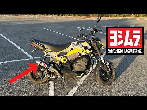 Honda Navi Yoshimura Exhaust Review