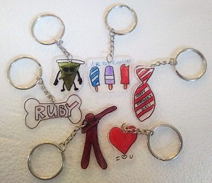All your fave Shrinky Dinks in one printable template