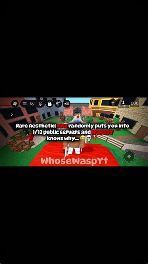 WHY ARE WE GETTING PUT IN MM2 1/12 PUBLIC SERVERS… 😭💀⁉️