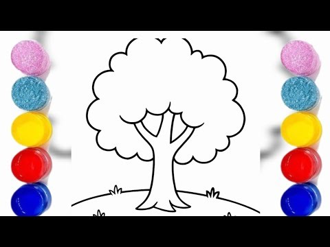 How to Draw a Tree - Easy Drawing for Kids