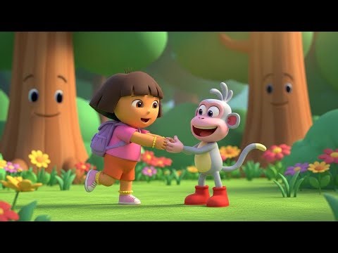 Dora Tripped Over a Tree Root | Kids Songs & Nursery Rhymes