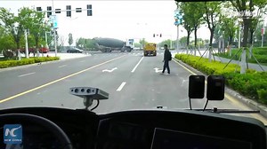 86K views · 987 shares | Riding a bus by scanning your palm! Smart self-driving buses have been put into operation in Tianjin, China. | China Xinhua Sci-Tech | Facebook