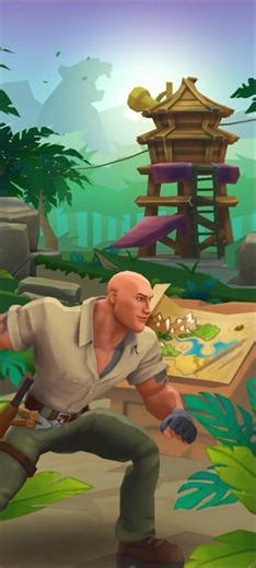 Jumanji Epic Run Gameplay 🔥#jumanji #run #mobilegame #shorts