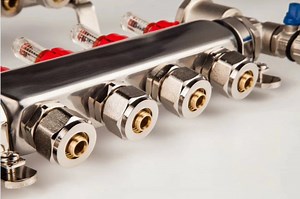 [Hot Item] Sample Order Orbit 4 Outlet Brass Hose Faucet Manifold Floor Heating System