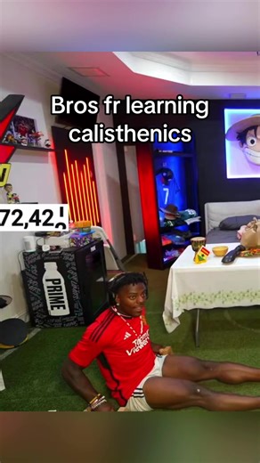 Mastering Calisthenics with iShowSpeed