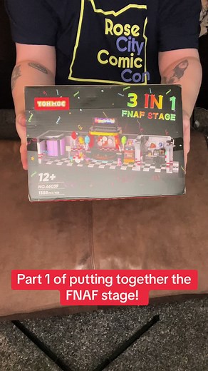 For never putting together legos before, this was a really fun and easy way to start! #fnaf #fivenightsatfreddys #legos #fyp #fory #foryo