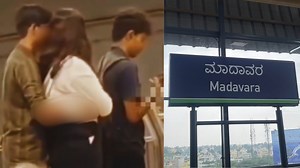 Video of couple's 'inappropriate' act at Bengaluru metro station platform goes viral