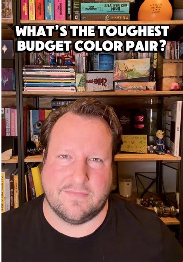 What’s the toughest color to build? 🔮 specifically working on a budget. #mtgtiktok #magicthegathering #mtgcommunity