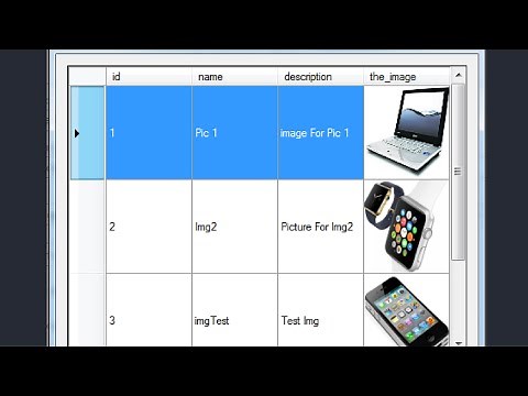 VB.Net - Retrieve Images From SQL DataBase Into DataGridView In Visual Basic .Net [with source code]