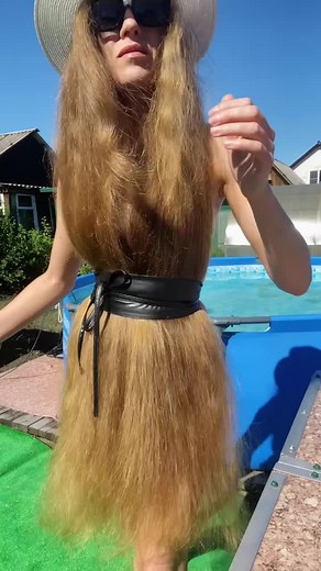 Stylish Backyard Poolside Fashion Showcase