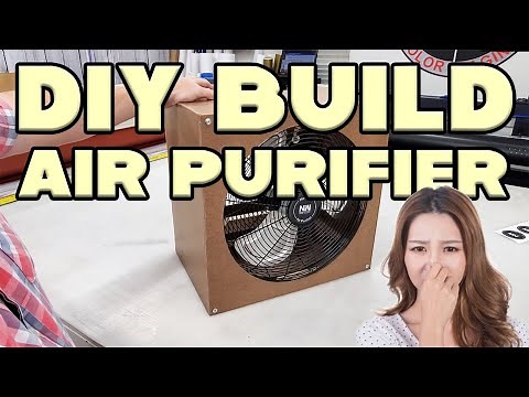 DIY Build of an Air Purifier w/ Carbon Filter