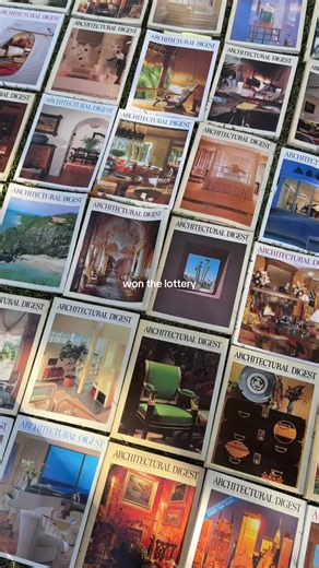 and by lottery we mean the biggest haul of vintage AD in the garage of a random estate sale 💸