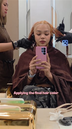 Dream Hair Color Transformation at Vanity in Progress Salon