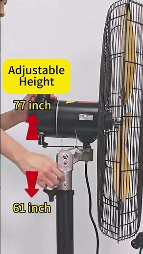 30" Misting Outdoor Oscillating Pedestal Fan