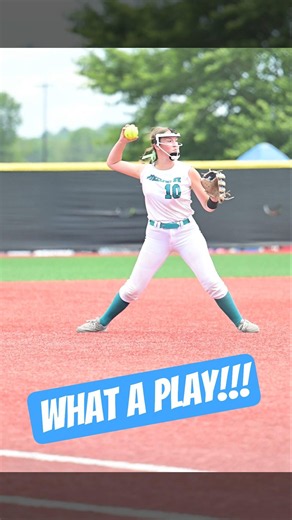 😱 Unreal Softball Defense! #softball ‪@Shorts‬ #shorts