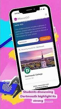 MascotGO Pulse Dartmouth College #highereducation #dartmouth #college