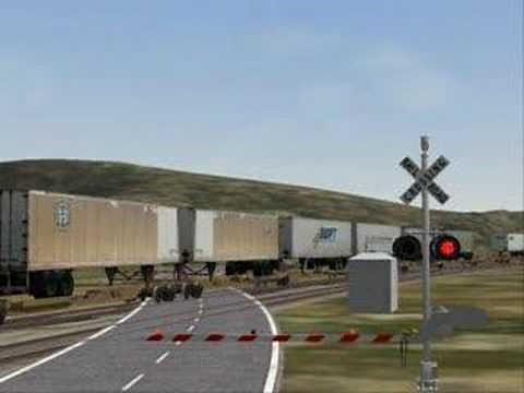 Up 1996 through test route crossing 2