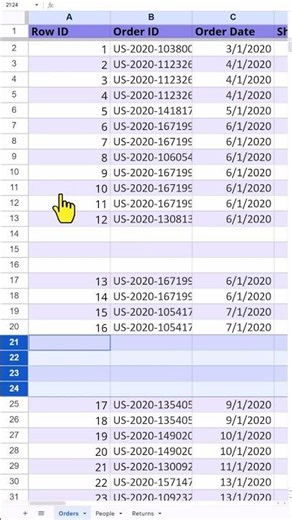 How to Insert Multiple Rows at Once in Google #Sheets