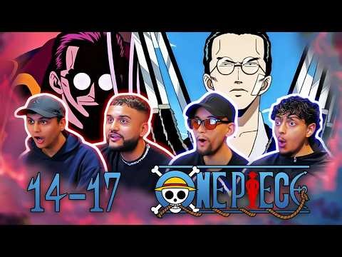LUFFY VS CAPTAIN KURO!! | *ONE PIECE* Episode 14 - 17 | FIRST TIME REACTION
