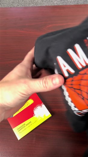 Print like a pro with just your heat press! Try Goof Proof screen printed transfers: Real Ink feel, Quick Application, lasts 50 washes. #heatpress #tshirtbusiness #screenprint #ink #tshirtprint #print #tshirthack