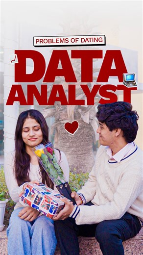 Coding Ninjas on Instagram: "Problems of dating a Data Analyst📊😂 Can you relate? . . . . Happy Valentine’s Day Ninjas! [dating a data analyst, tech couple humor, analyst relationship jokes, office life fun, coding love, Valentines Day, Data Analyst Boyfriend] #DataAnalystLife #TechCouple #ValentinesReel #OfficeHumor #RelatableReels"