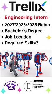 Trellix is hiring Engineering Intern | 2027/2026/2025 Batch | Selection Process #jobupdates4u #itjob