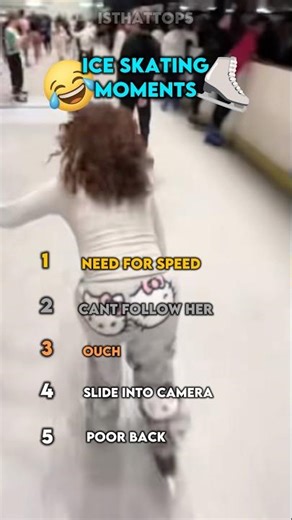 Funniest Ice Skating Moments! ⛸️⛸️ #funny #top5 #ranking