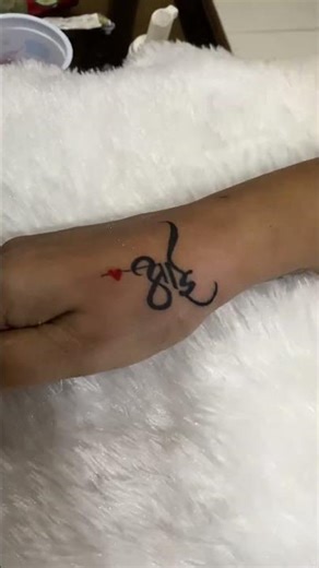 The Ultimate Tribute to Mom 🥺 "Aai" Name Tattoo #tattoo #aai