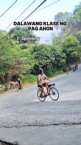 Dalawang klase ng pag ahon spinning at grinding #cycling #reelsviralfb #bicycle | Sidsunday