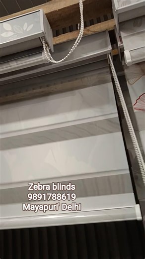 Modern Zebra Blinds 🦓✨ | Stylish Window Makeover | Mayapuri Delhi 📞9891788619 #zebrablinds