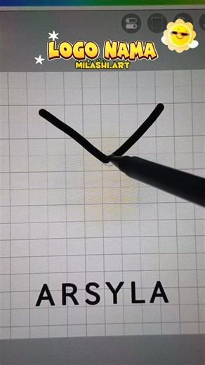 Inspirasi Desain Logo Simple dr Nama "ARSYLA" #logo #logodesigninspiration #logodesign #logonama
