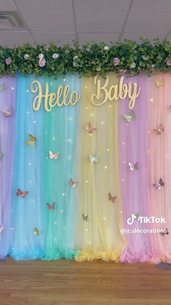 Rainbow Baby Shower Ideas for Girls