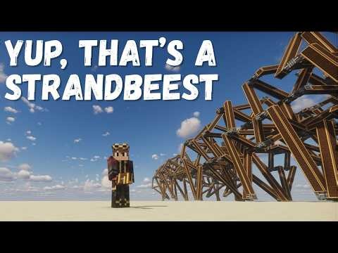 How I built a Stranbeest in Minecraft with Create Aeronautics 