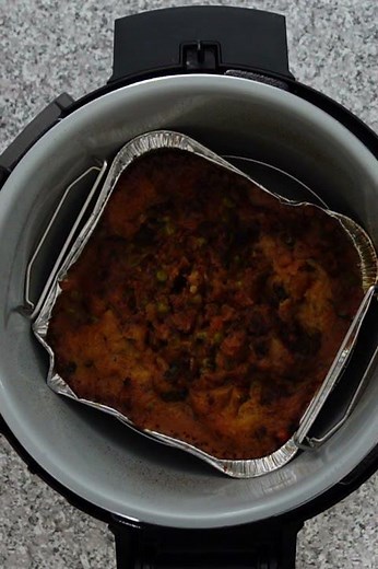 Behind The Scenes Of The Ninja Foodi Cookbook - hearty shepherds pie and those leftovers #shorts