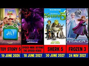 Upcoming & Released Animated Movies Sequels | Toy Story 5, Frozen 3 & More