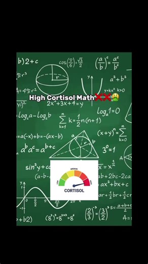 I fuck hate math #lowcortisol #highcortisol #math | Math