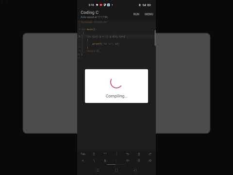 For loop program in c