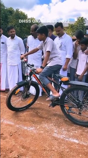 #viral shorts/slow cycling ഇവനെ തോൽപ്പിക്കാൻ ആർക്കും കഴിയില്ല/cycle slow race/onam festival/racing