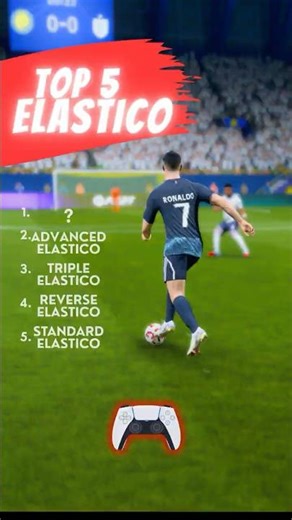 Top 5 elastico skills with Ronaldo | FC26 #soccer #football