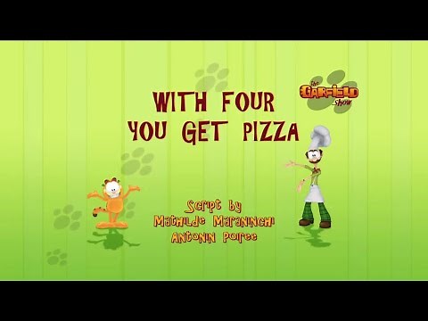The Garfield Show | EP070 - With Four you get pizza