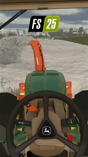 Fs22 vs 25 snow plowing challange 🥶 #automobile #farming #farmingsimulator22 #farmingsimulator25