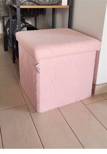 FZ TEDDY 🧸 un contenitore home decor 💁🏻‍♀️ bellissimo tessuto teddy in tanti colori! Clicca il carrellino arancione per acquistarlo 👆🏼 #pouf #decorazioni #homedecor #contenitore