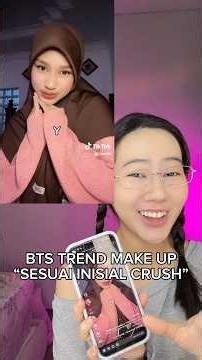 BTS TREND MAKEUP BASED ON MY CRUSH'S INITIAL!!!
