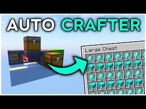 The EASIEST Auto Crafter in Minecraft 1.21 (Tutorial)