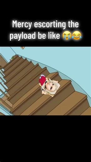 Collateral Damage.. Mercy again 😭 #overwatch #funny #shorts
