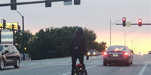 Fact Finders: Electric wheel rolls onto the road; what are the rules?